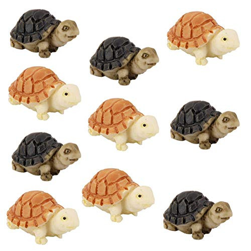 YuYe-xthriv 10Pcs Micro Landscape Doll House Accessories Tortoise Model Doll House Bonsai Fairy Miniature Landscape Crafts Decor