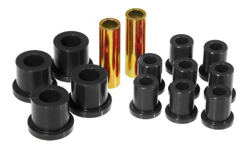 Prothane 4-1002-BL Black Rear Spring Eye and Shackle Bushing Kit