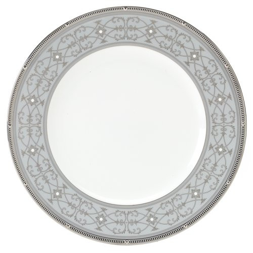 Noritake Rochelle Platinum Accent Plate, 9-inches
