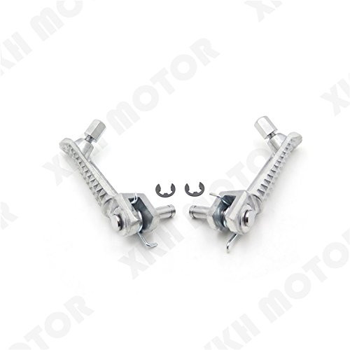 XKH Group Motorcycle Motor Front Foot Pegs Footrest Fit For Yamaha Yzf-R1 Yzf-R6 Yzf R6 R1 1999-2011 new