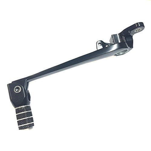 XKH- Motorcycle Black High Tensile Strength Aluminum Folding Rear Brake Pedal Foot Lever Compatible with Yamaha YZF R1 2007-2008 -B00YB46FRI-
