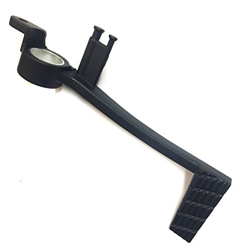 XKH- Motorcycle Black Unfoldable Rear Brake Pedal Foot Lever Compatible with 2006-2014 Suzuki GSXR 600 750 2005-2015 Suzuki GSXR 1000 -B00YB46N0C-