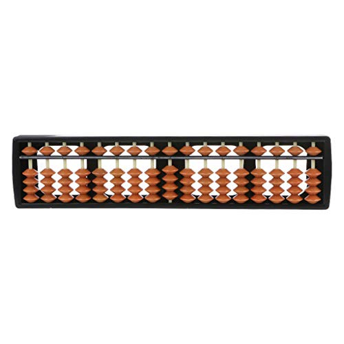 Xdodnev 17 Digit Rods Standard Abacus Soroban Chinese Japanese Calculator Counting Tool Mathematics Beginners
