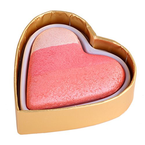 Cocohot Loving Heart Rainbow Highlighter Eye Shadow Blush Makeup Kit -A3-
