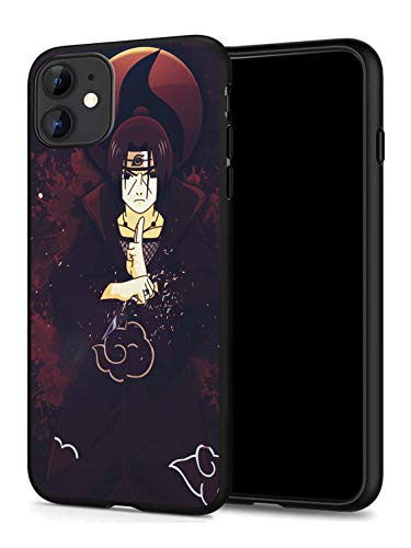 Lisa iPhone 11 Case Anime Comic Series Protection Cover Back Case for iPhone 11 -Naruto-Itachi-Uchiha-