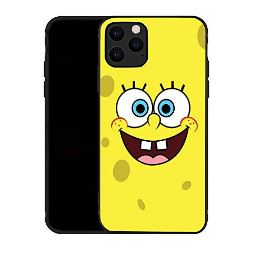 N   A iPhone 11 Pro Max Case Basic Case Plastic Cover for iPhone 11 Pro Max -Sponge-bob-