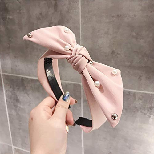 Fashion Girls Hair Accessories Pearl Headband Big Bow Knot Hairband Non-slip Teeth Hair Band Turban Hair Accessories Fashion Girls Hair Accessories Pearl Headband Big Bow Knot Hairband Non-slip Teeth Hair Band Turban Hair Accessories