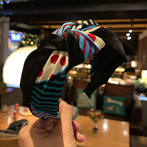 Polka Dot Print Knot Hairbands For Women Patchwork Headband Hair Accessories Hair Band Flower Crown Headbands Head Wrap Polka Dot Print Knot Hairbands For Women Patchwork Headband Hair Accessories Hair Band Flower Crown Headbands Head Wrap