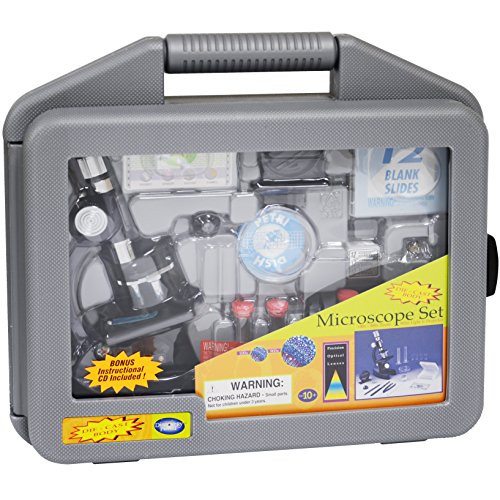 Edu-Toys Electronics Discovery Planet Microscope Set in Carrying Case Edu-Toys Electronics Discovery Planet Microscope Set in Carrying Case