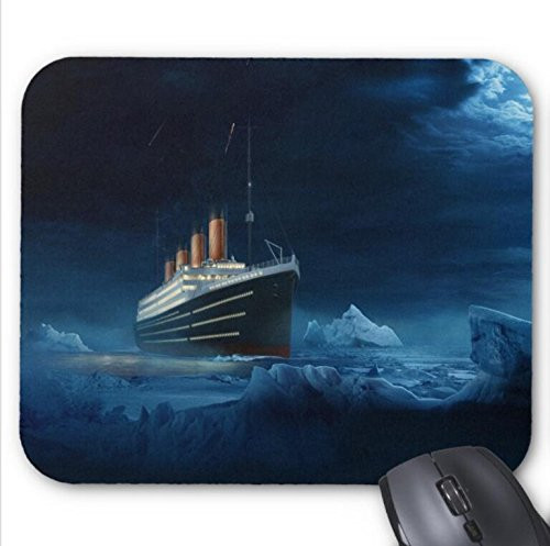 Mousepad Titanic Print Non-Slip Mouse Mat
