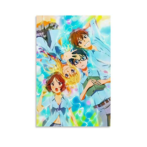 YISHUI Cartoon Posters?Anime?Your Lie in April Manga Poster Canvas Art Poster and Wall Art Picture Print Modern Family Bedroom Decor Posters 12x18inch-30x45cm- YISHUI Cartoon Posters?Anime?Your Lie in April Manga Poster Canvas Art Poster and Wall Art Picture Print Modern Family Bedroom Decor Posters 12x18inch-30x45cm-