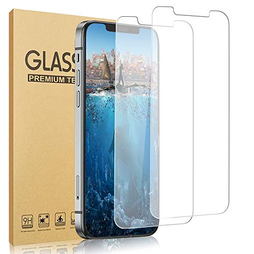 LINLANG -2 Pack- Tempered Glass Screen Protector Compatible With iphone 12 Mini 5G HD Touch Accurate Full Screen Coverage Protective Film -for iPhone 12 Mini 5G 5.4   2020 New Version-