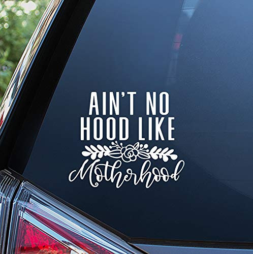 Lplop Cut Sticker Motherhood Sticker - 6 Inches Vinyl Decal - Set of 2 Car Laptop Phone Tablet Vinyl Decal Sticker