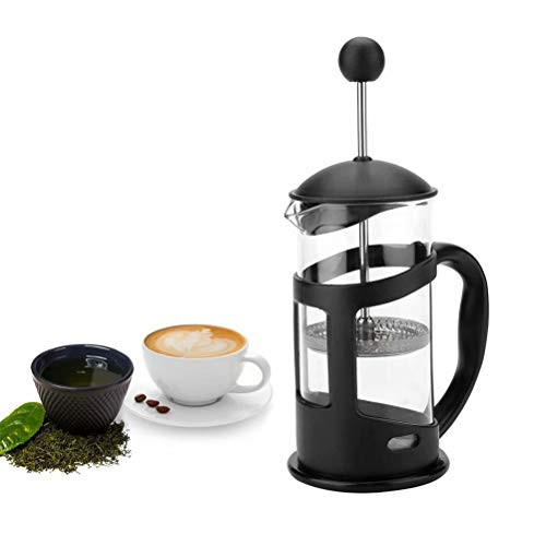 French Press Coffee Maker  Glass Coffee Presses 12 Oz -350 ml- with 4 Level Filtration Dishwasher Safe