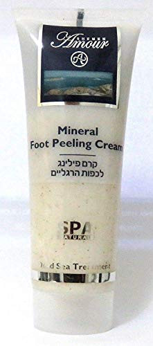 Dead Sea Spa Minerals Foot Peeling Cream Shemen Amour 100 ml 3.4 oz