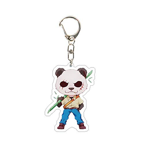 AMOLEY Pkiooi BEASTARS Keychains  Anime Acrylic Key Chains  Cute Pendant  Legoshi Haru Louis-BEASTARS 05-