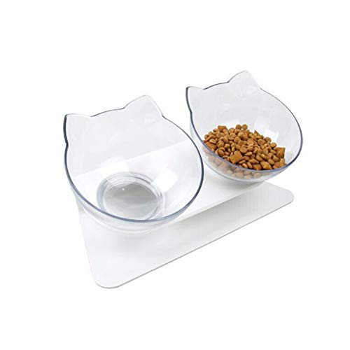 Rubsy Non-Slip Cat Bowls with Raised Stand Pet Feeder Water Bowl for Cats Dog Indoor Outdoor Use Rubsy Non-Slip Cat Bowls with Raised Stand Pet Feeder Water Bowl for Cats Dog Indoor Outdoor Use