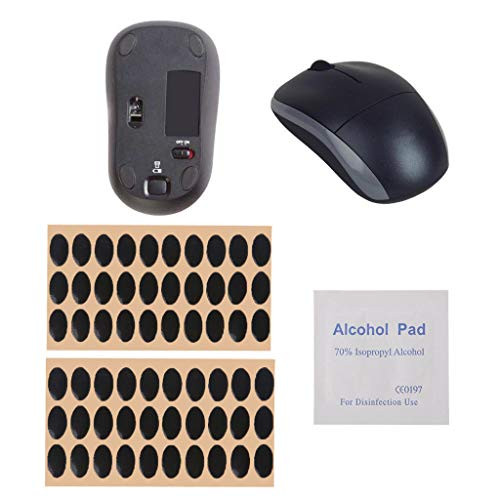 Yuanhaourty 60pcs Mouse Feet Sticker Mouse Skates Pads Replacement Mouse Feet for M215 M310 M325 Yuanhaourty 60pcs Mouse Feet Sticker Mouse Skates Pads Replacement Mouse Feet for M215 M310 M325