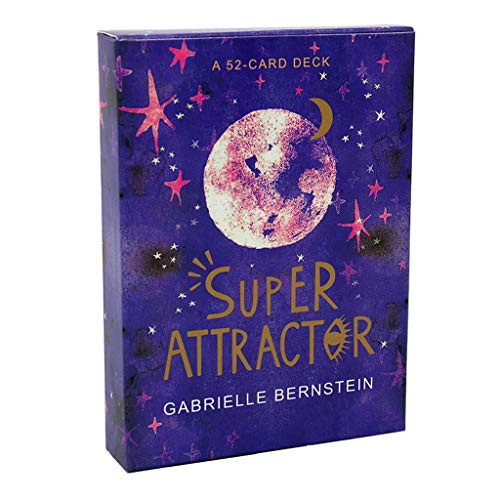 Huluda Super Attractor Tarot A 52-Card Deck Full English Guidebook Read Fate Board Game