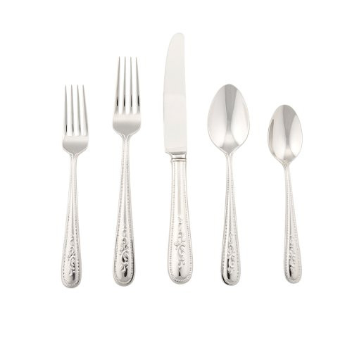 Lenox Opal Innocence Flatware 5-Piece Place Setting
