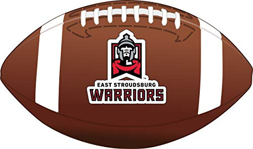R and R Imports East Stroudsburg University 4-Inch Round Football Vinyl Decal Sticker R and R Imports East Stroudsburg University 4-Inch Round Football Vinyl Decal Sticker