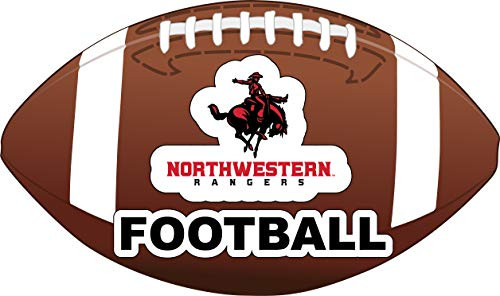 R and R Imports Northwestern Oklahoma State University 4-Inch Round Football Vinyl Decal Sticker R and R Imports Northwestern Oklahoma State University 4-Inch Round Football Vinyl Decal Sticker