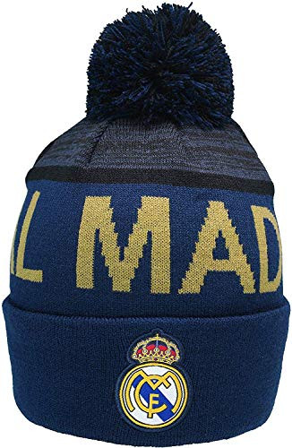 Icon Sports Real Madrid FC Beanie Hat Officially Licensed Soccer Winter 010 -Style 1-