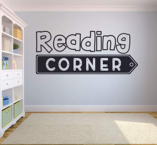 Reading Corner Classroom Library Wall Sticker Vinyl Decal for Girls Boys Kids Baby Books Daycare Bedroom Nursery Kindergarten Story Fun Home Decor Sticker Wall Art Vinyl Decoration Size -8x10 inch- Reading Corner Classroom Library Wall Sticker Vinyl Decal for Girls Boys Kids Baby Books Daycare Bedroom Nursery Kindergarten Story Fun Home Decor Sticker Wall Art Vinyl Decoration Size -8x10 inch-