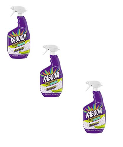 Kaboom Mold  and  Mildew Stain Remover with Bleach No Drip Foam  30 oz. Pack of 3