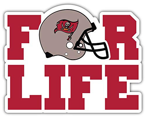 Tampa Bay City Buccaneerzz Football Die-Cut Sticker - for Life Sport Decal 5   X 4