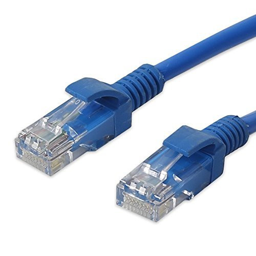 Importer520 200ft Black 200  Ft Rj45 Cat5 Cat5e Ethernet LAN Network Internet Computer Patch for Playstation 4 Patch Cable Cord