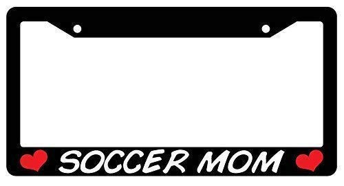 Lplpol Soccer Mom Auto License Plate Frame Cover Aluminum Metal Auto Car Tag Cover Frame 6x12 Inch Invin2583 Lplpol Soccer Mom Auto License Plate Frame Cover Aluminum Metal Auto Car Tag Cover Frame 6x12 Inch Invin2583