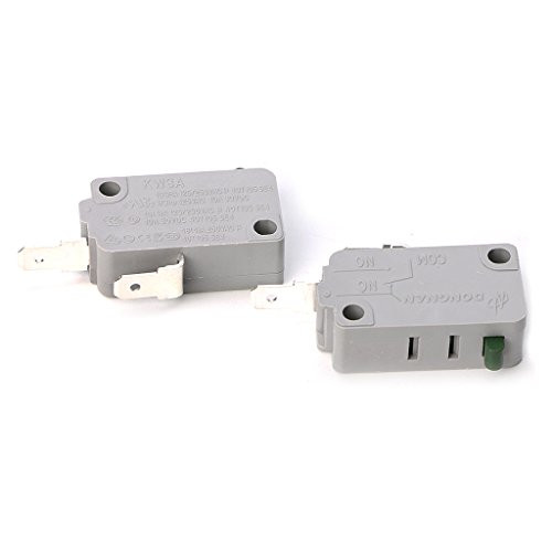 LIANXUE 2Pcs KW3A Microwave Oven Door Micro Switch 125V 250V 16A Normally Open Switch