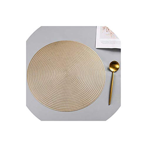 Kitchen Round Table Placemats Non Slip Coaster Table Mat PVC Hollow Plastic Drink Coffee Mug Coasters Dining Tea Cup Mat Pad Light Gold Mats A494 Round Kitchen Round Table Placemats Non Slip Coaster Table Mat PVC Hollow Plastic Drink Coffee Mug Coasters Dining Tea Cup Mat Pad Light Gold Mats A494 Round