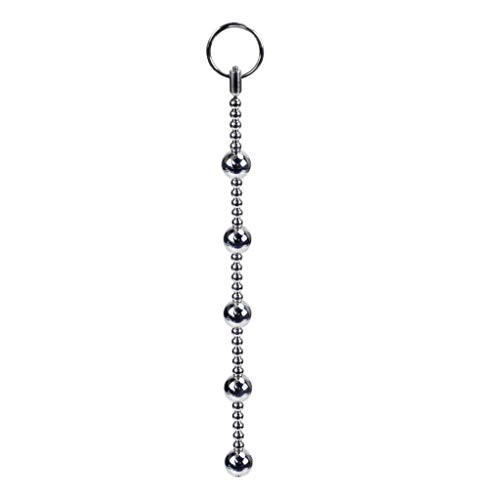 Stainless Steel Beads Plug Adult S?e?x? ?T?o?y? ?M?a?n?u?a?l? ?B?u?t?t? ?S?t?i?m?u?l?a?t?o?r? for Couples