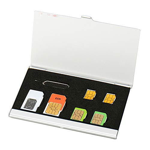 Myymee SD Memory Card Holders Cases for Sim Micro Sim Nano Sim Cards Myymee SD Memory Card Holders Cases for Sim Micro Sim Nano Sim Cards