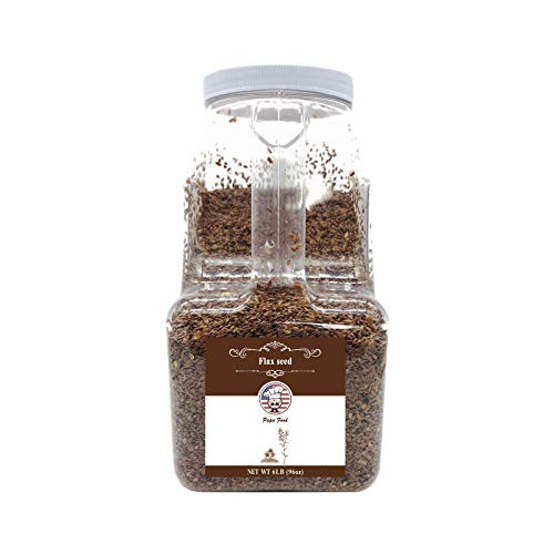 Papa Food Flax Seed  6lbs -96 ounces-