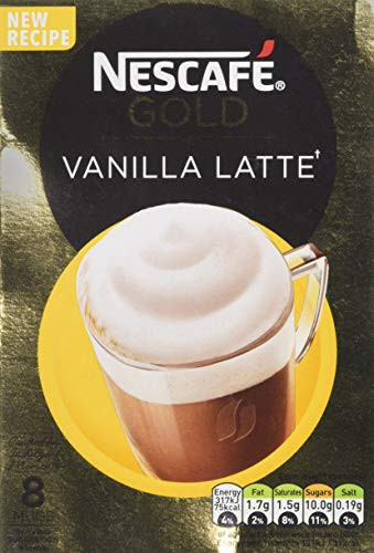 Nescafe Gold Vanilla Latte 8 Sachets