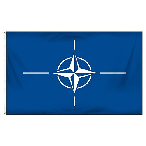 3X5 Nato Nato Flag 3 X5 House Banner Brass Grommets Super Polyester Premium 3X5 Nato Nato Flag 3 X5 House Banner Brass Grommets Super Polyester Premium