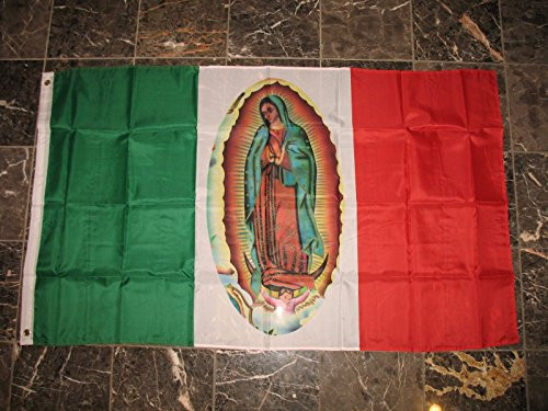 3X5 Mexico Virgin Mary Guadalupe Flag 3 X5  Banner Brass Grommets