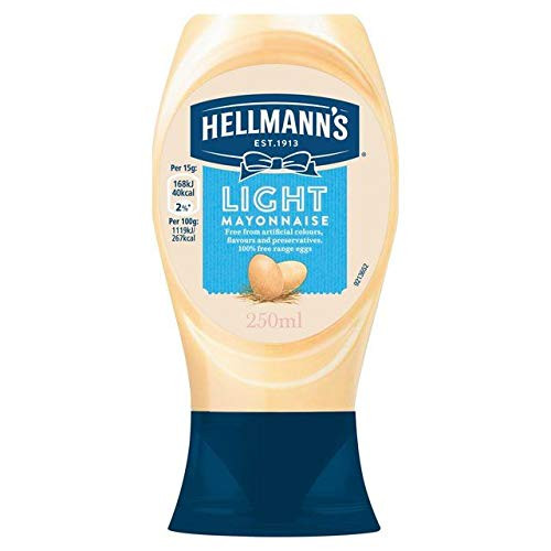 Hellmann s Squeezy Mayonnaise Light 250ml