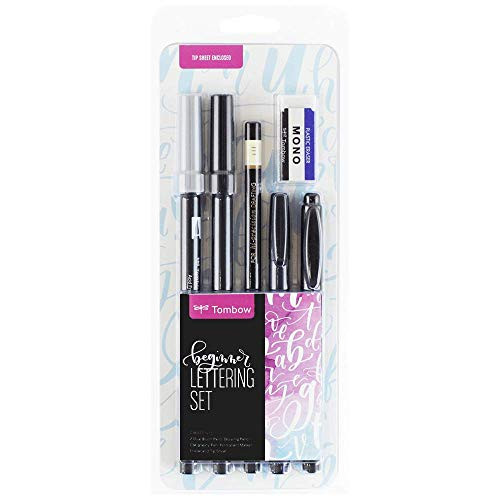 Tombow Beginner Lettering Set Fabric