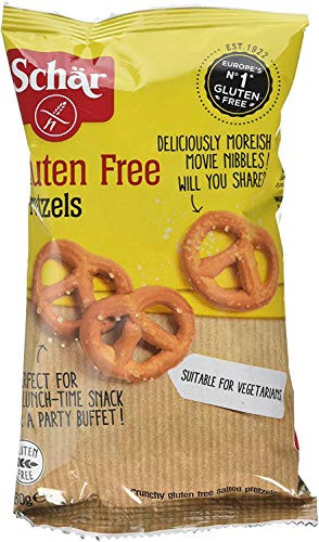Schar Gluten Free Pretzels 60 g -Pack of 5-