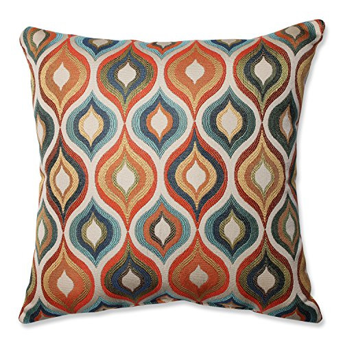 Pillow Perfect Flicker Jewel Throw Pillow, 18-Inch