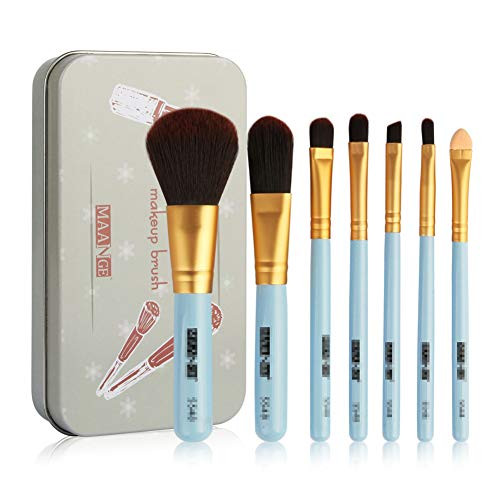 Makeup Brush 7 Pcs Photo Studio Professional Beauty Tools Beginner Practice Makeup Brush Set with Brush Box 1