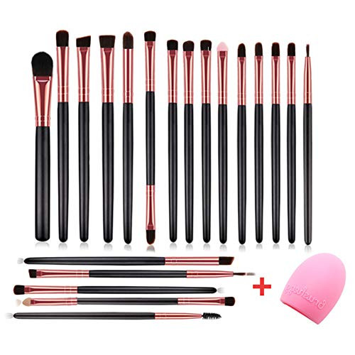 Makeup Set Brush Beauty Tools 20Pcs Beginner Practice Eye Makeup Brush Eye Shadow Brush with Brush Egg 3