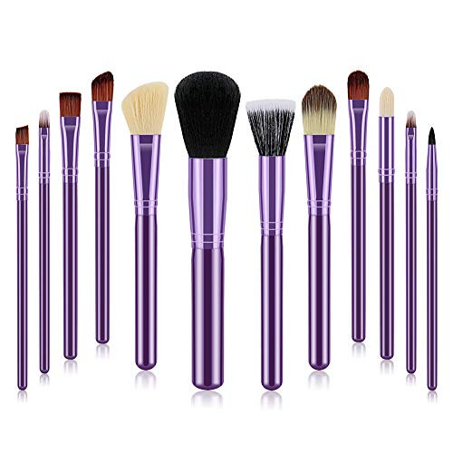 12 Pcs Makeup Brush Set Beginner Makeup Artist Professional Facial Nylon Wool Modification Tool Makeup Brush