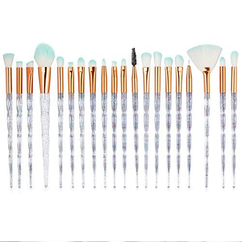 Rachael Makeup Brush 20 Pcs Set Nylon Wool Makeup Brush Beginner Makeup Artist Professional Facial Modification Tool