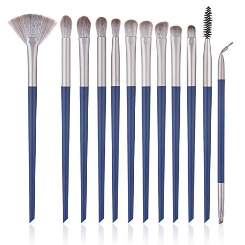 Professional Makeup Brush Set for Beginners Practice Beauty Tools Daily Use Fiber Wool Makeup Brush 12 Pcs 2