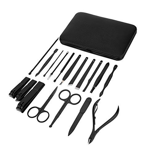 Nail Clippers  Manicure Nail Clippers Set Nail Trimmers Set 18Pcs Steel Nail Trimmers  Hand Care Foot Care
